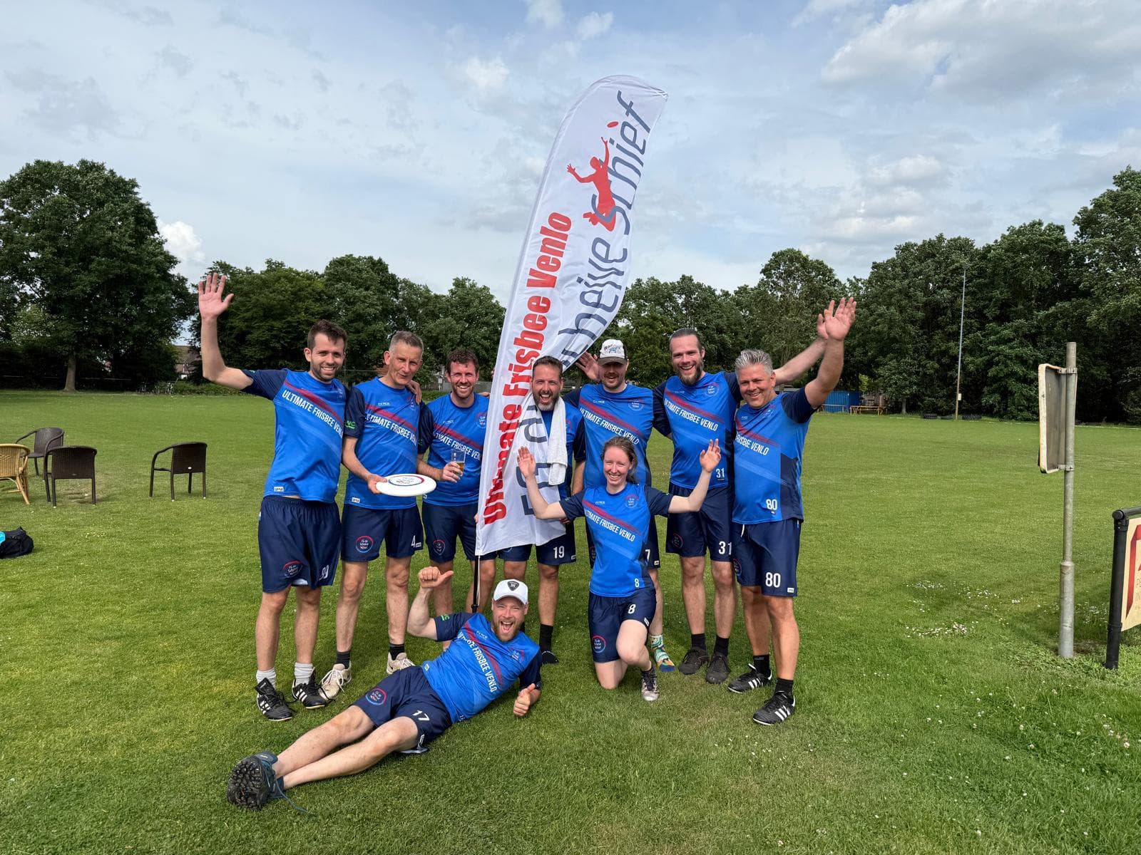 Korte sfeerbeelden van Ultimate Frisbee bij FG de Scheive Schièf